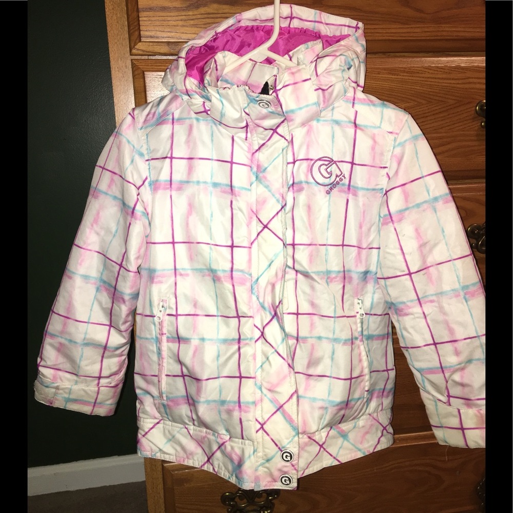 Girls size small Groggy ski jacket